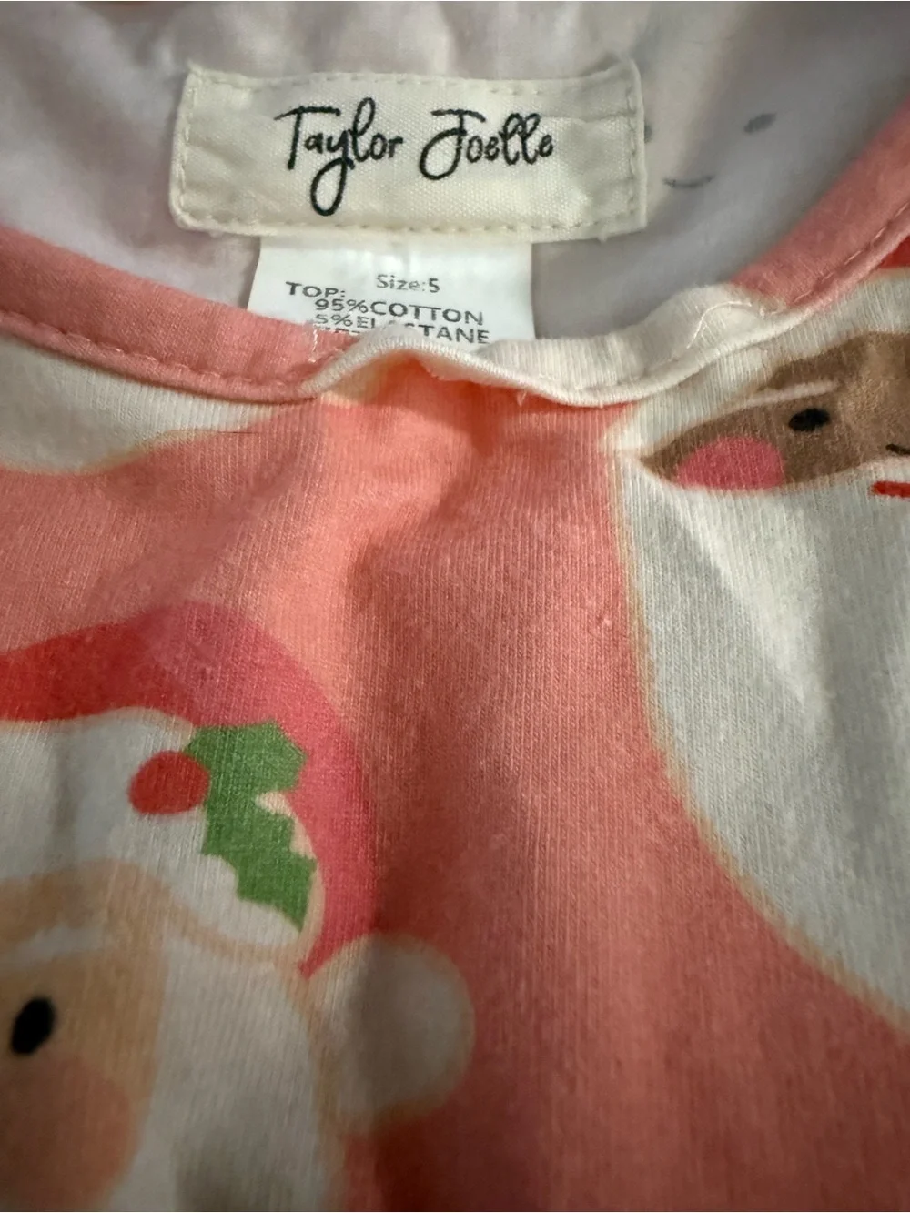 Taylor Joelle Santa Dress sz 5
